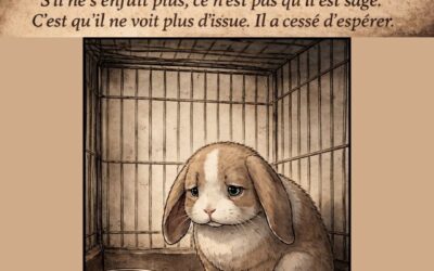Le lapin en cage : le plus grand malentendu domestique